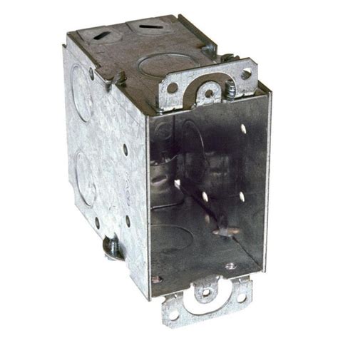 deepest one gang masonry metal electrical box lowes|1.